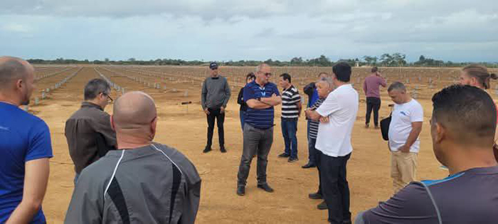 Chequean construcción de parques fotovoltaicos en Ciego de Ávila